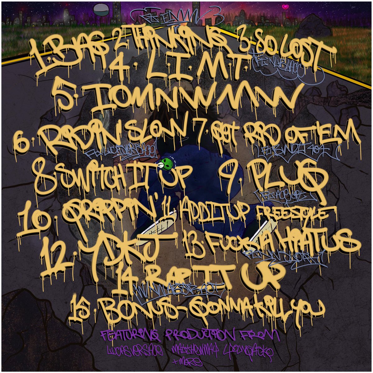 XYN CITY OUT 7-7-23‼️ 15 TRACKS, 7 FEATURES ‼️ PRODUCED BY LUCAS VERSACE, MATTHEW MAY, YOUNGASKO AND MORE ‼️ 

WHO IS READY⁉️ A WEEK BEFORE THE PROJECT I WILL BE OPENING UP A WAY TO BUY THE ALBUM EARLY DIRECTLY FROM ME‼️ STAY TUNED 💪🏾‼️