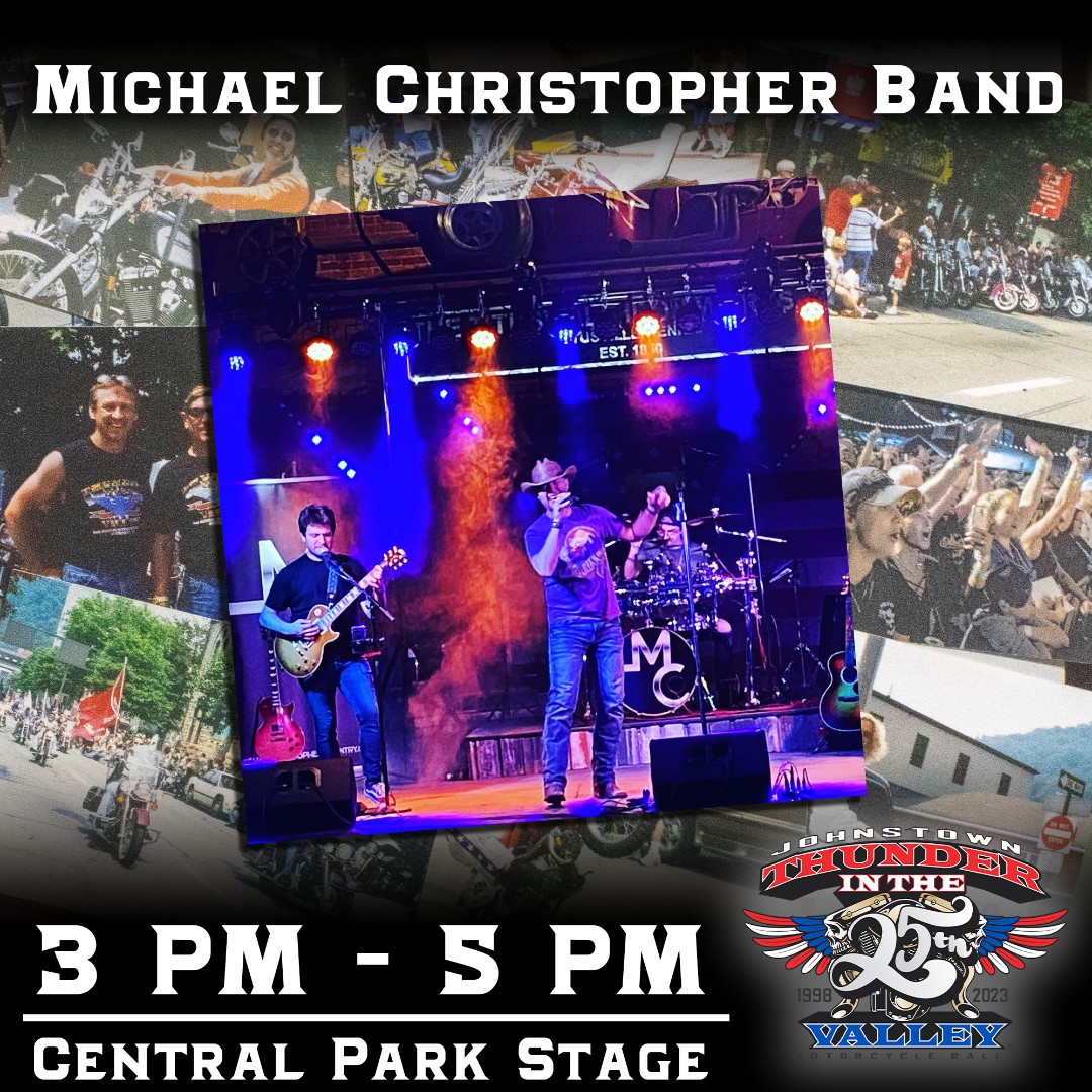 ThunderITValley's tweet photo. Head to Central Park now if you want to hear the Michael Christopher Band!  

Stage Schedule: https://t.co/LBwTlmbGAY
All Stages Sponsored by CamTran and Edgar Snyder and Associates! https://t.co/QVeZxWvYDc