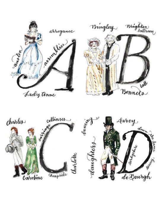 This is so cute!
I’m definitely bribing my children up learning the Austen alphabet! 😍😁
#JaneAusten #PrideandPrejudice