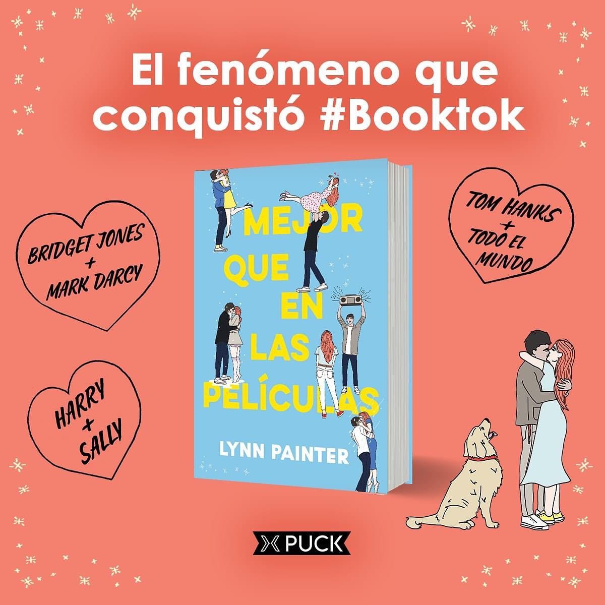 Llega el fenómeno que conquistó #Booktok🔥

#MejorQueEnLasPelículas de @lynnpainterbooks es una rom com que te hará creer en el amor 🤩📖

👉¿Estás list@ para leer la mejor combinación de música, películas y una historia de amor única?😍✨

Próximamente disponible en librerías