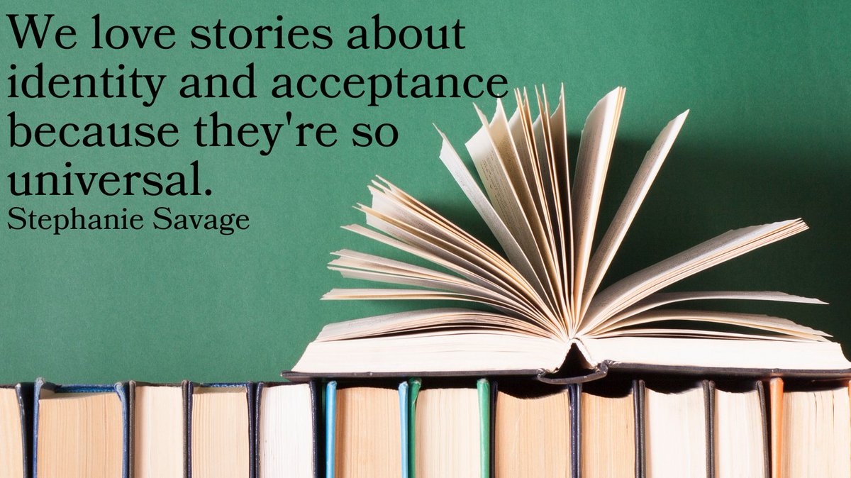 We love stories about identity and acceptance because they're so universal.
Stephanie Savage
#RadicalAcceptance
#SharingSaturday