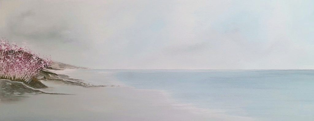 #oiloncanvasboard #oilonboard #oilpainting #seascape #painting