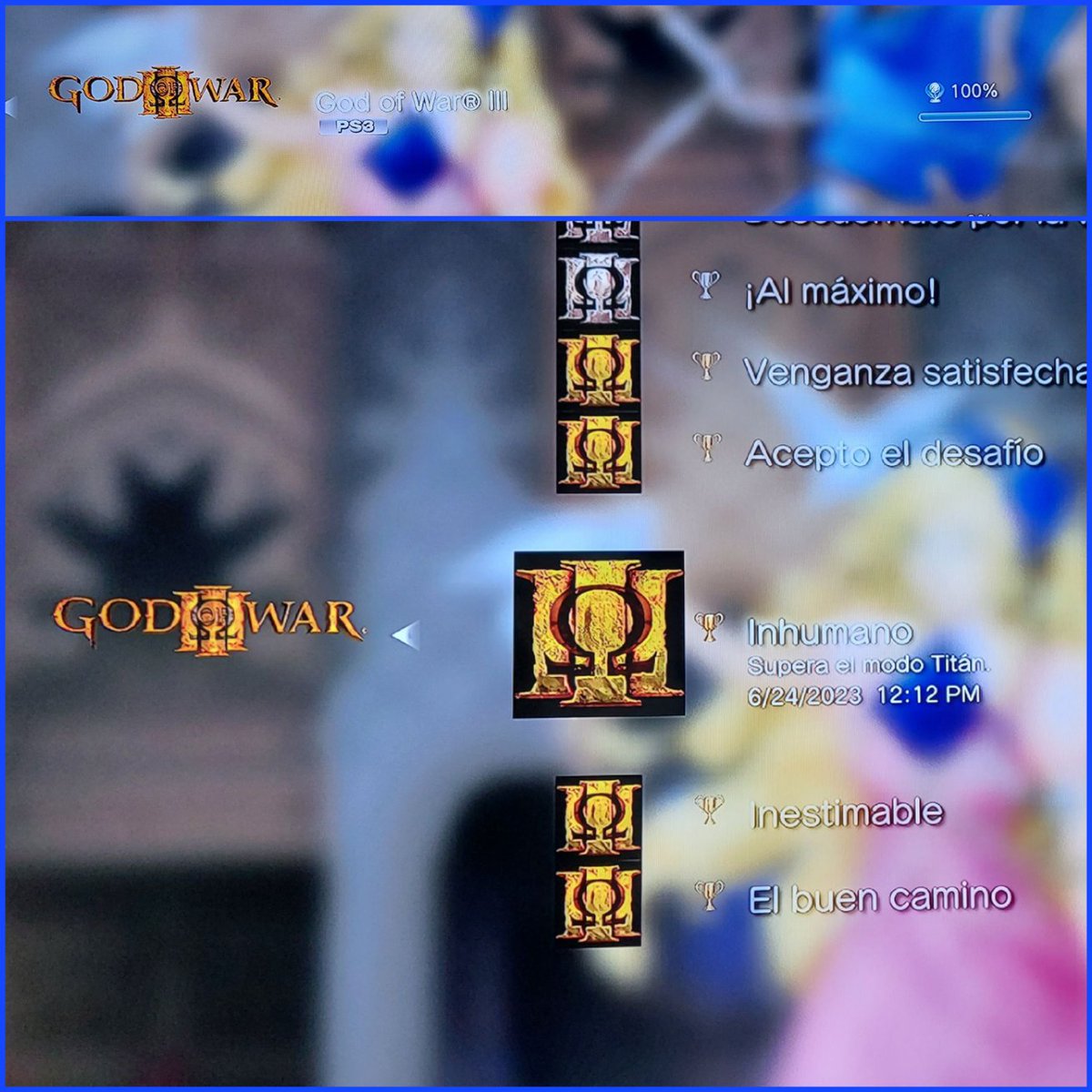 NessNoldo's tweet image. Esto sí que fue tortura de la buena...

#GodOfWarIII #PS3 #TitanMode