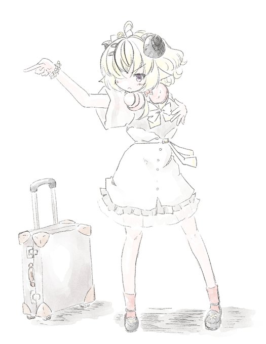 「red socks white dress」 illustration images(Latest)