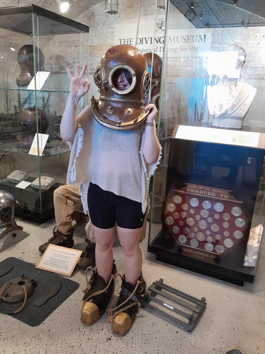 Had a blast at the Gosport diving museum today @diving_museum