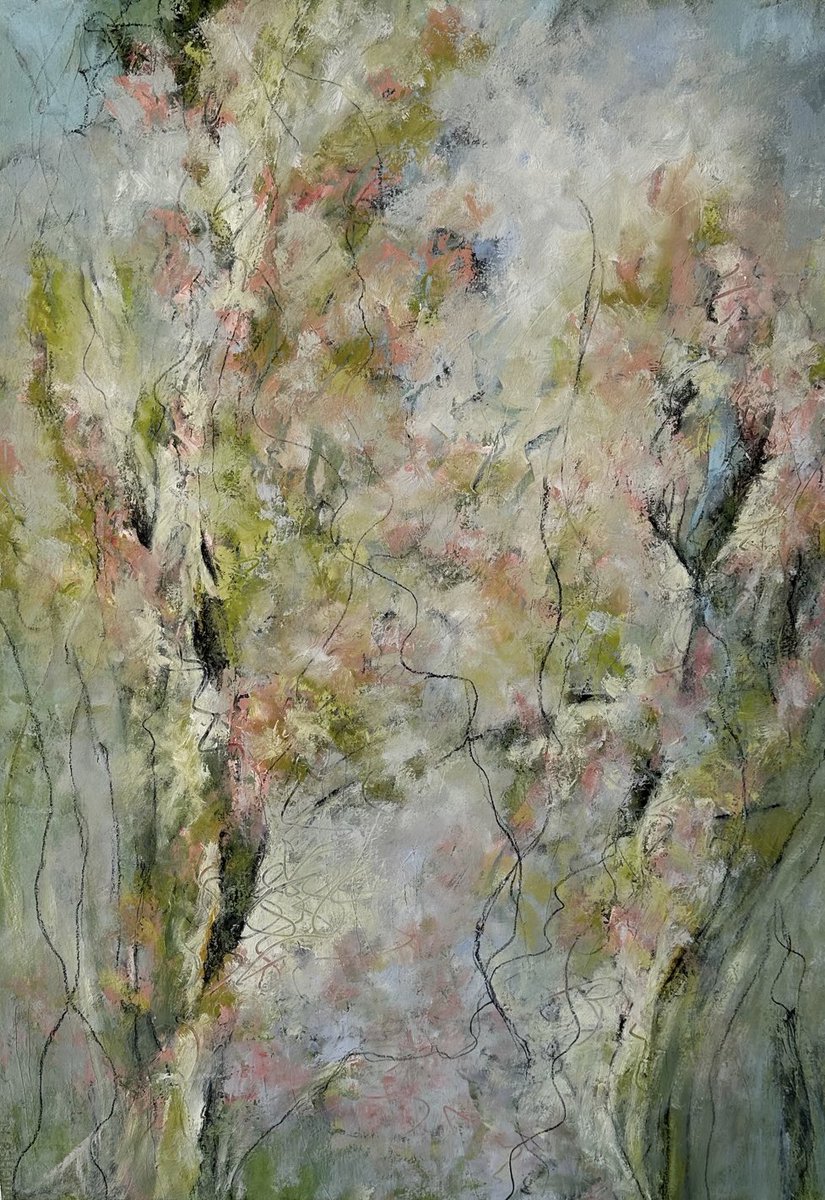 Abstractartbiz's tweet photo. An impressionistic approach with line work. I’ve enjoyed experimenting with lines the last couple of months! Now for a title….
Oil on paper https://t.co/KoWcHo05Rn
