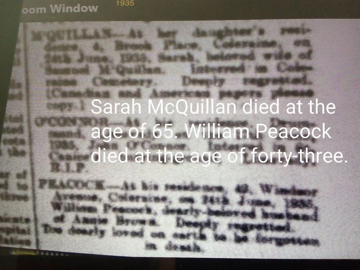 On Friday June the 24th 1927, Norman Hunter (0) died in the Articlave/Castlerock area.
On Monday June the 24th 1929, Andrew McCahon died in the Aghadowey area, aged seventy.
On Wednesday June the 24th 1931, Joseph McVicker (0) died in the Coleraine area.
#inmemoriam
#onthisday
GW