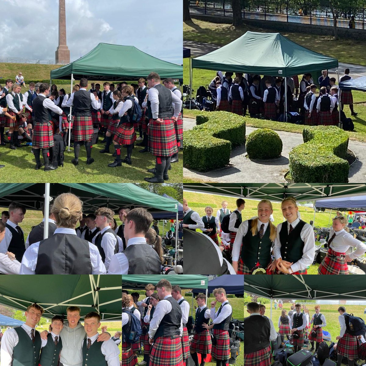 St Columba’s School Pipe Band, Kilmacolm tweet media