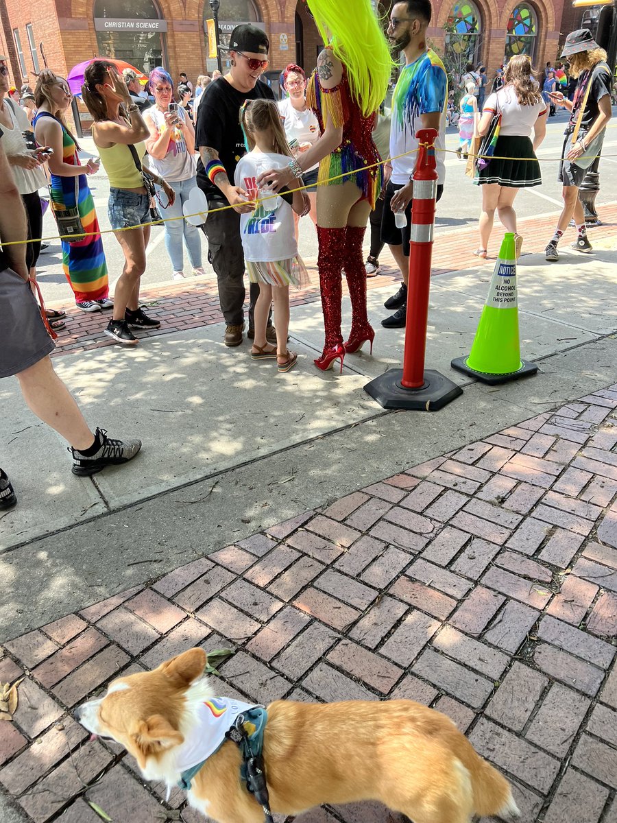 pdedpharmd's tweet photo. Happy #Pride2023! Annie’s favorite local drag queen Magnolia Applebottom was the Grand Marshall for the parade. Lots of new friends at the event downtown today! #SbyPride #SalisburyPride https://t.co/w9IaHR6EVH