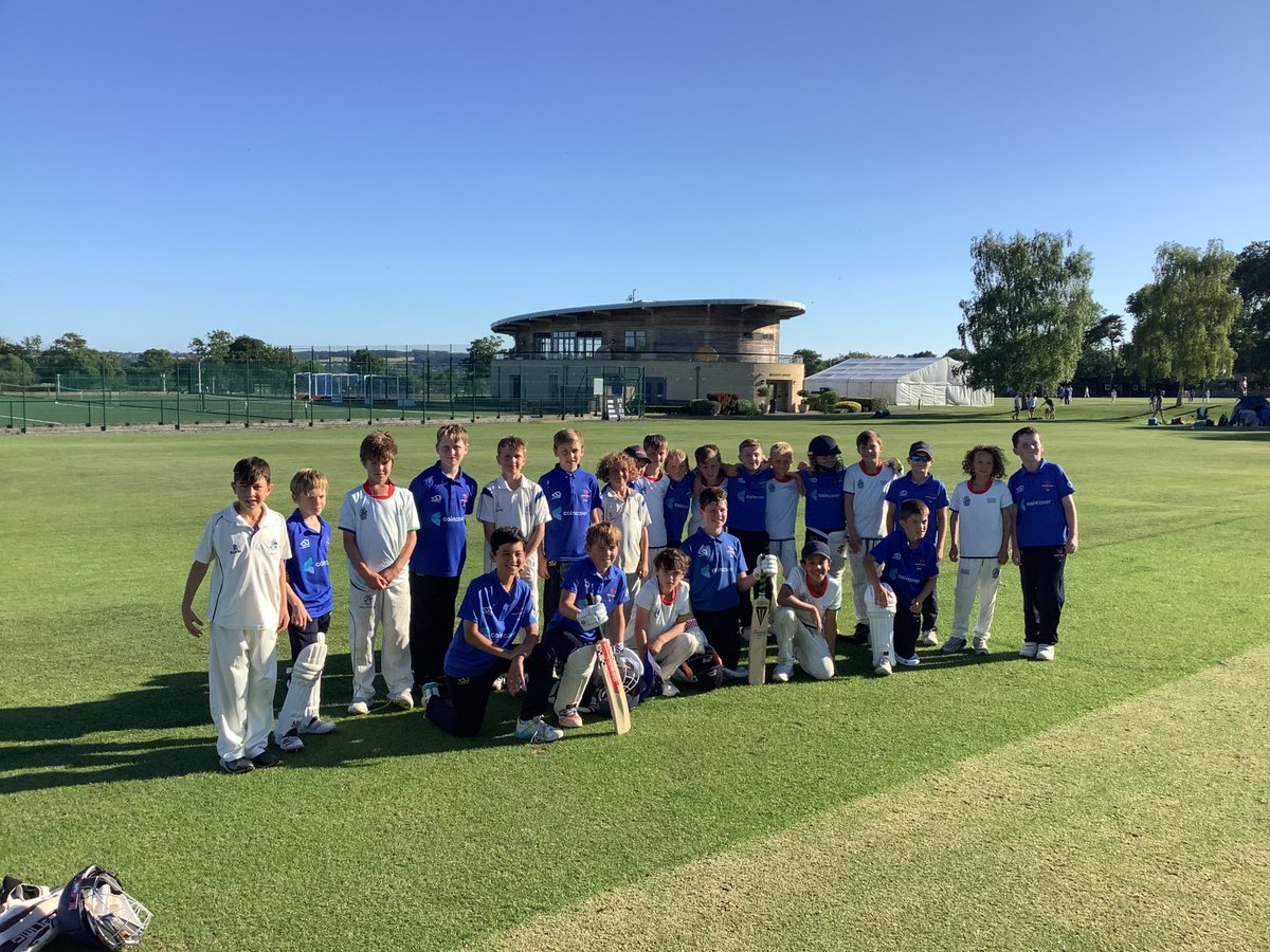 These lads put on a tremendous display of cricket today, showing huge potential. ⁦@MPS_Cricket⁩ ⁦@cwpathwayS⁩ in the fantastic setting of Glastonbury ⁦@MPS_Sport⁩ Huge development opportunities in a great environment #buildingstrongfoundations #bebrilliant