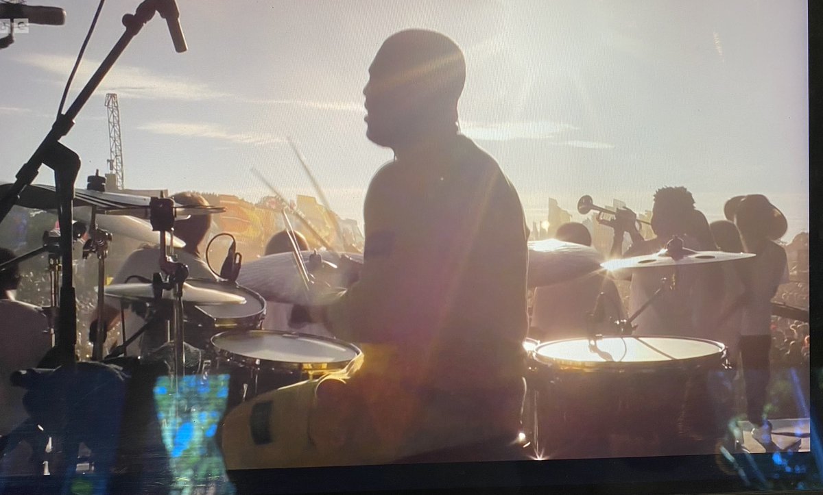 martin_fl00d's tweet photo. Loving the energy that the ⁦@EzraCollective⁩ are bringing this evening at ⁦@glastonbury⁩ #glastonbury ⁦@FemiOnDrums⁩ ⁦@TJonBASS⁩ .
Loving the message. “Give young people an instrument and give them a chance”
⁦@Jubilee_Church⁩ https://t.co/zR1geiIybX