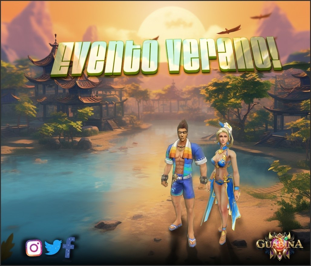Muy pronto llegará el verano 🏖️☀️ están preparados?

 Cuentanos que eventos te gustaríamos que realizaramos 👇👇👇
 #metin2guabina 
#mmorpg
#gaming
#rpg
#onlinegaming
#pcgaming
#fantasygaming
#levelup
#gamerlife
#verano