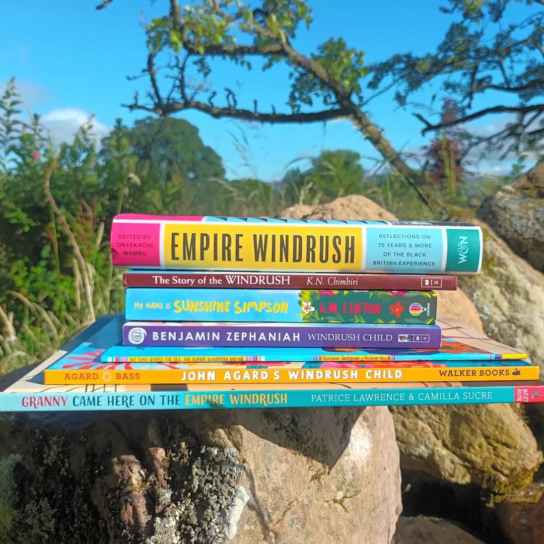 Slightly late post for #Windrush75, but every day is a good day for celebrating the Windrush generation and their descendants, and here are seven brilliant books that do just this; three picture books, three middle grade, and one for the grown-ups 🧵👇
