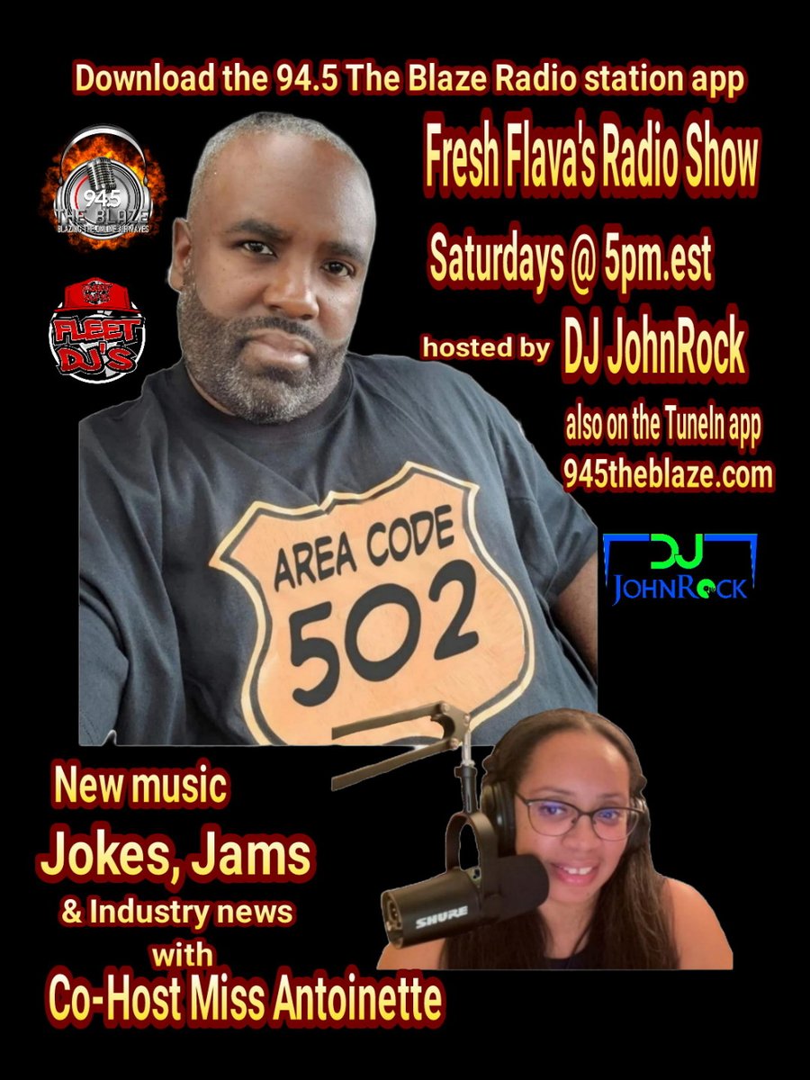 Tune in today at 5pm est! Download the 94.5 The Blaze Radio station app!