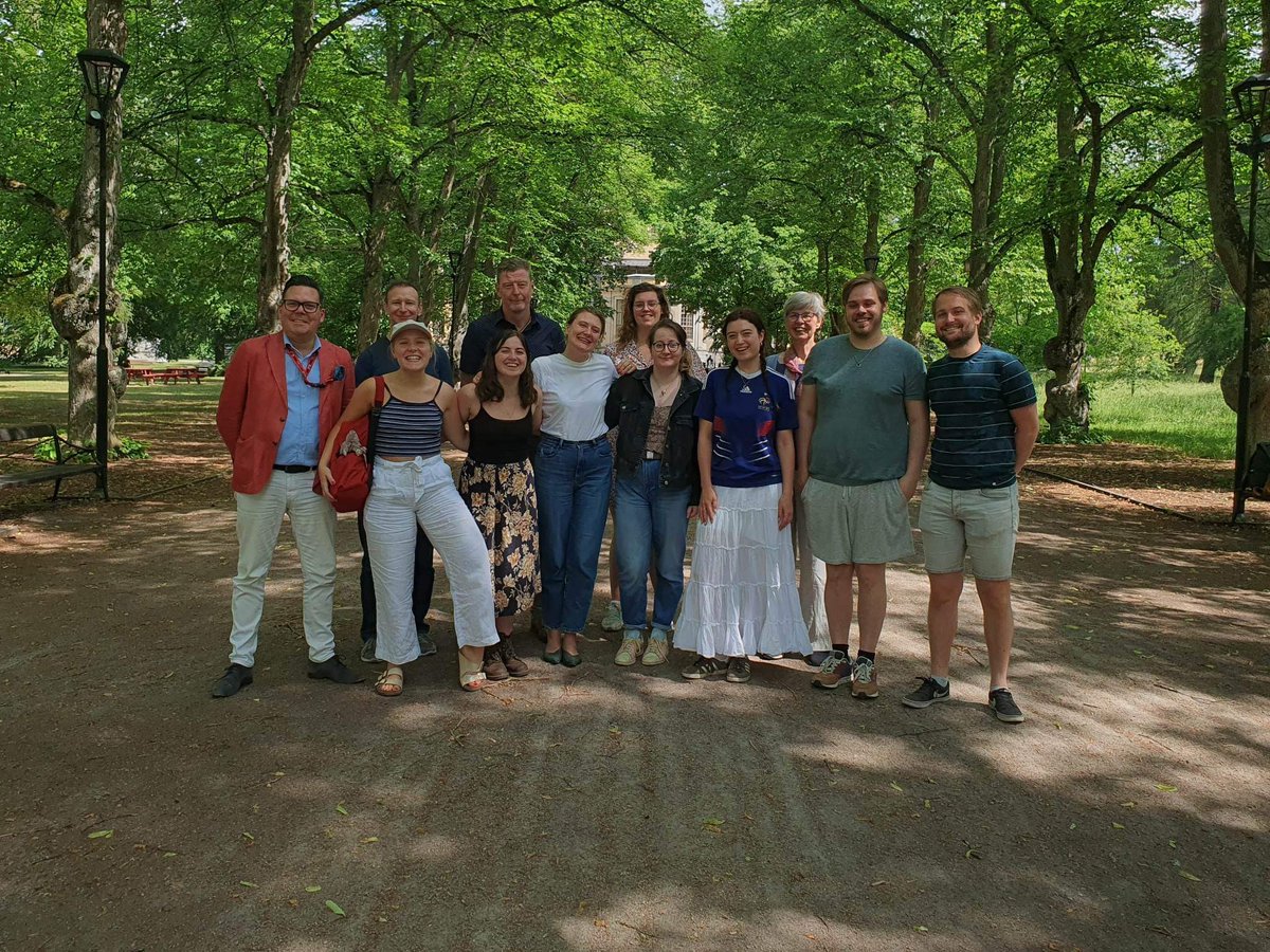 OliveHigham's tweet photo. Incredibly lucky to have participated in the Things That Matter summer school this week, run by @durham_uni @univgroningen &amp; hosted by @UU_University! All we learned, experienced &amp; produced gave me faith that the humanities sector can truly thrive when given the tools to do so ❤️ https://t.co/XdFQPFdPFN