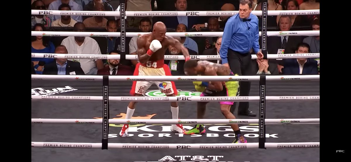 I just noticed how the white on Ugas’ trunks are yellow from the color of Spence’s gloves due to low blows. This man’s trunks are YELLOW he been getting hit low so much. Shit. Crawford and Bomac gotta be aware of this