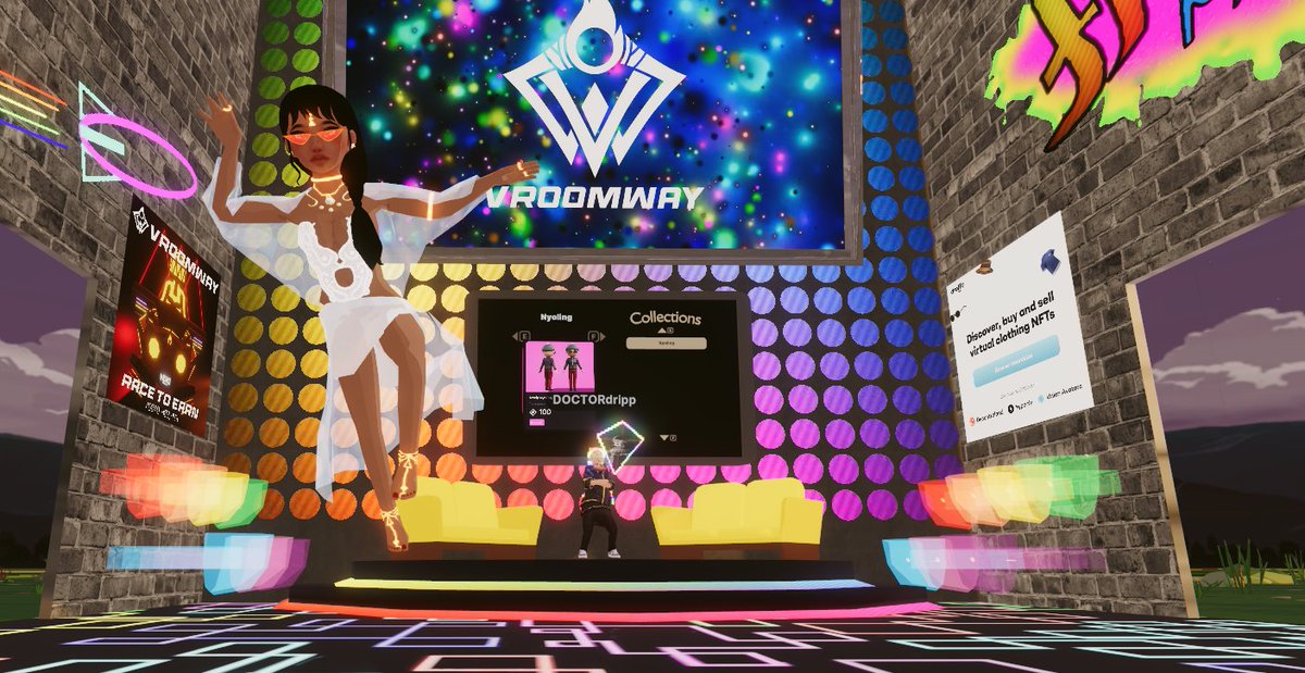 Hoje o <a href="/FRESHMINT_ws/">FRESH MINT Wearable Showcase</a>  esta entrevistando
@ExistencialNoHo sobre seu novo
<a href="/Nyolings/">Nyolings</a> nas coordenadas (-86,-28) da <a href="/decentraland/">Decentraland</a> <a href="/CBDecentraland/">Decentraland Community</a> 
Junte-se a nós às 16h  para o show 💡
<a href="/DCL_Brasil/">DecentralandBrasil</a> @atrovenado  <a href="/DJTRAXNFT/">TRAX & DJ T-RAX</a> <a href="/DOCTORdrippNFT/">DOCTORdripp</a> <a href="/em_DCL/">emmmeta</a> @crazy_lagg 
play.decentraland.org/?realm=heimdal…