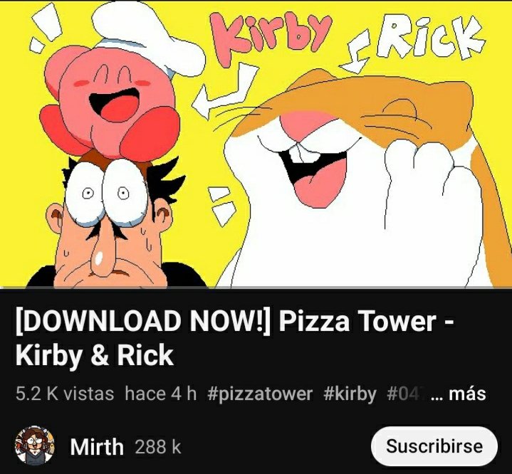 DOWNLOAD NOW!] Pizza Tower - Kirby & Rick, Pizza Tower