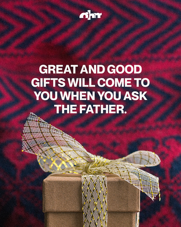 EvangelistDag's tweet image. "So if you, despite being evil, know how to give good gifts to your children, how much more will your Father who is in heaven give good things to those who ask Him!" - Matthew 7:11

#DagHewardMills #DHM #GoodGifts #AskGod #FatherGod #BibleVerse