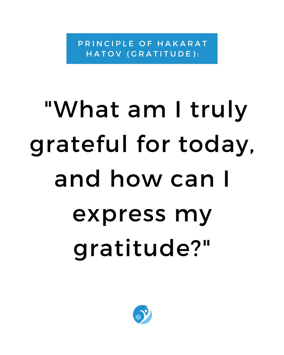 TempleEmanuelBH's tweet photo. Hakarat Hatov enables us to appreciate life's blessings and find joy in the present moment. We can practice this principle by keeping a gratitude journal, expressing appreciation to loved ones, and acknowledging the efforts of others.💙 https://t.co/2COHGEaSSO