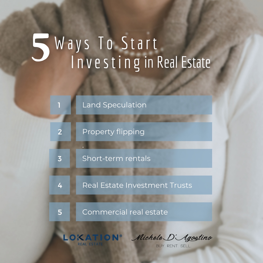 5 tips on how to start investing in real estate 👇🏼

👉Contact me for more information.⁠ ⁠
⁠⠀⁠
#ForRent #MicheleDAgostino #realtor #buyrentsellmichele #BuyRentSell #NewConstruction ⁠