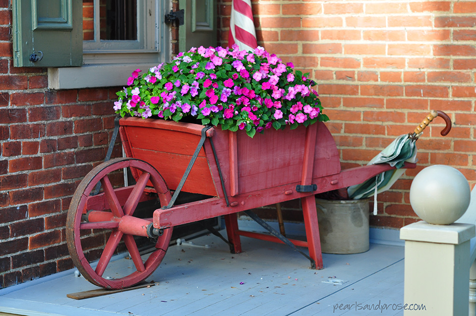 @VisualsbySauter #red cart, Amish country, Pennsylvania