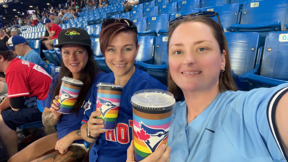 NatsterM's tweet photo. Today’s the day! Catching the A’s vs. @BlueJays with some of the best friends a girl could ask for. #NextLevel https://t.co/FrcCf4it01