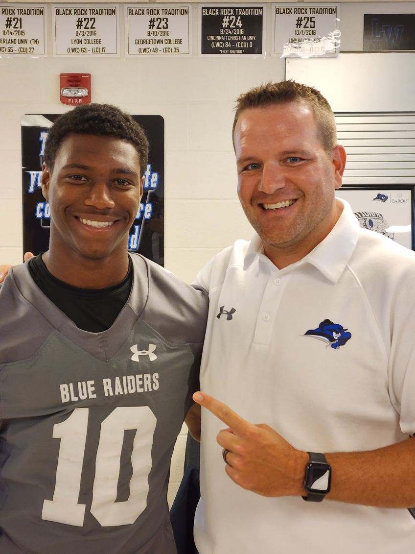 jaylenmack12's tweet photo. Had a amazing visit &amp; camp at @LWC_Football. I loved it!!
@Coach_CotterLWC @CoachKleckler @Coach_Neal16 @CoachPace3 @AntwonSimmons5 @BullyMaxElite https://t.co/HPOExvnu3J