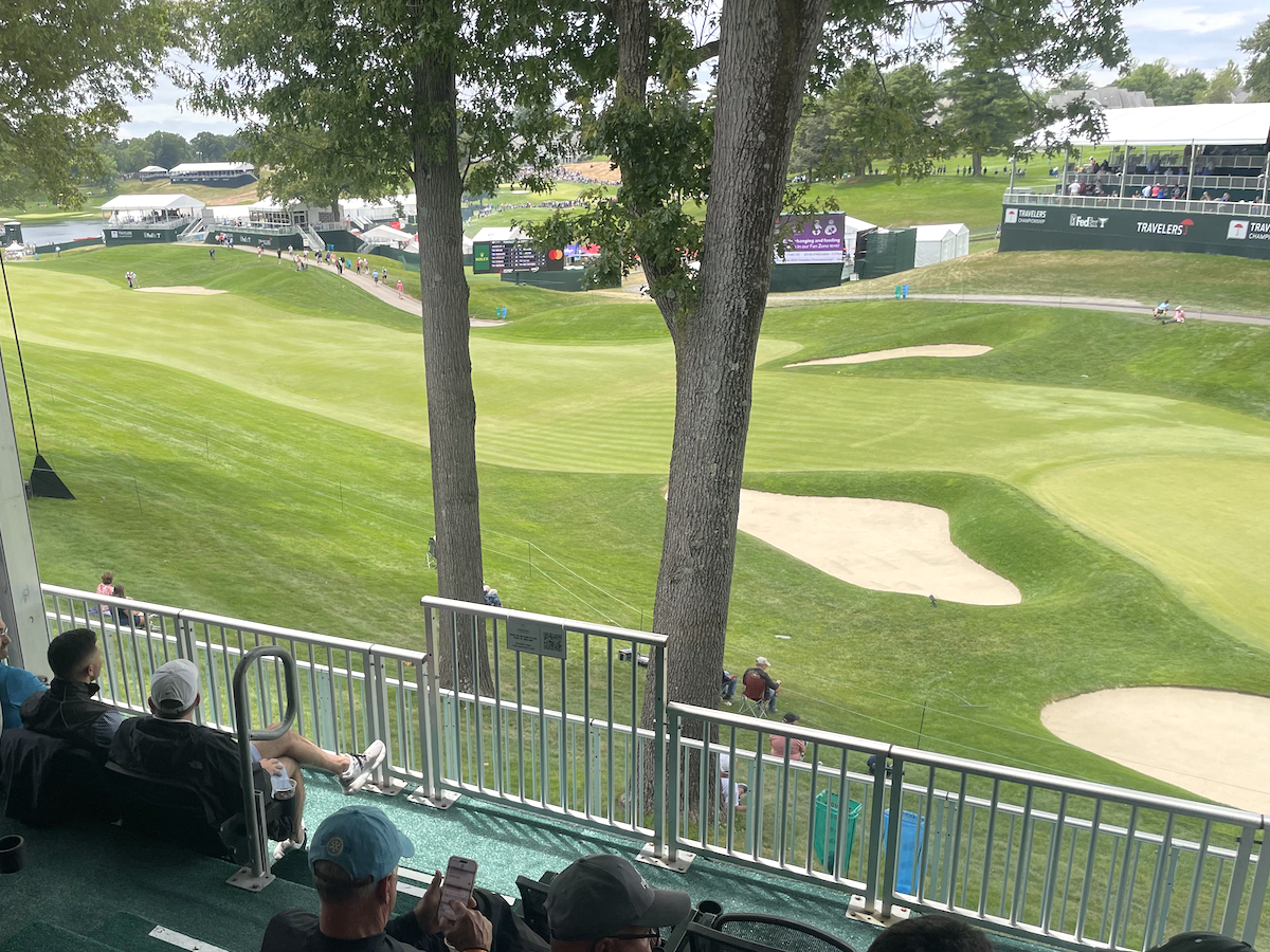 warrensawkiw's tweet photo. We're here at the PGA TOUR Travelers Championship this week with the all-new FortiExpress! Stop by and check out our @Fortinet technology in action as we Drive to the #FortinetChampionship https://t.co/8NNjWhvLB1

#DriveToFortinetChamp https://t.co/8naO1ugYl2