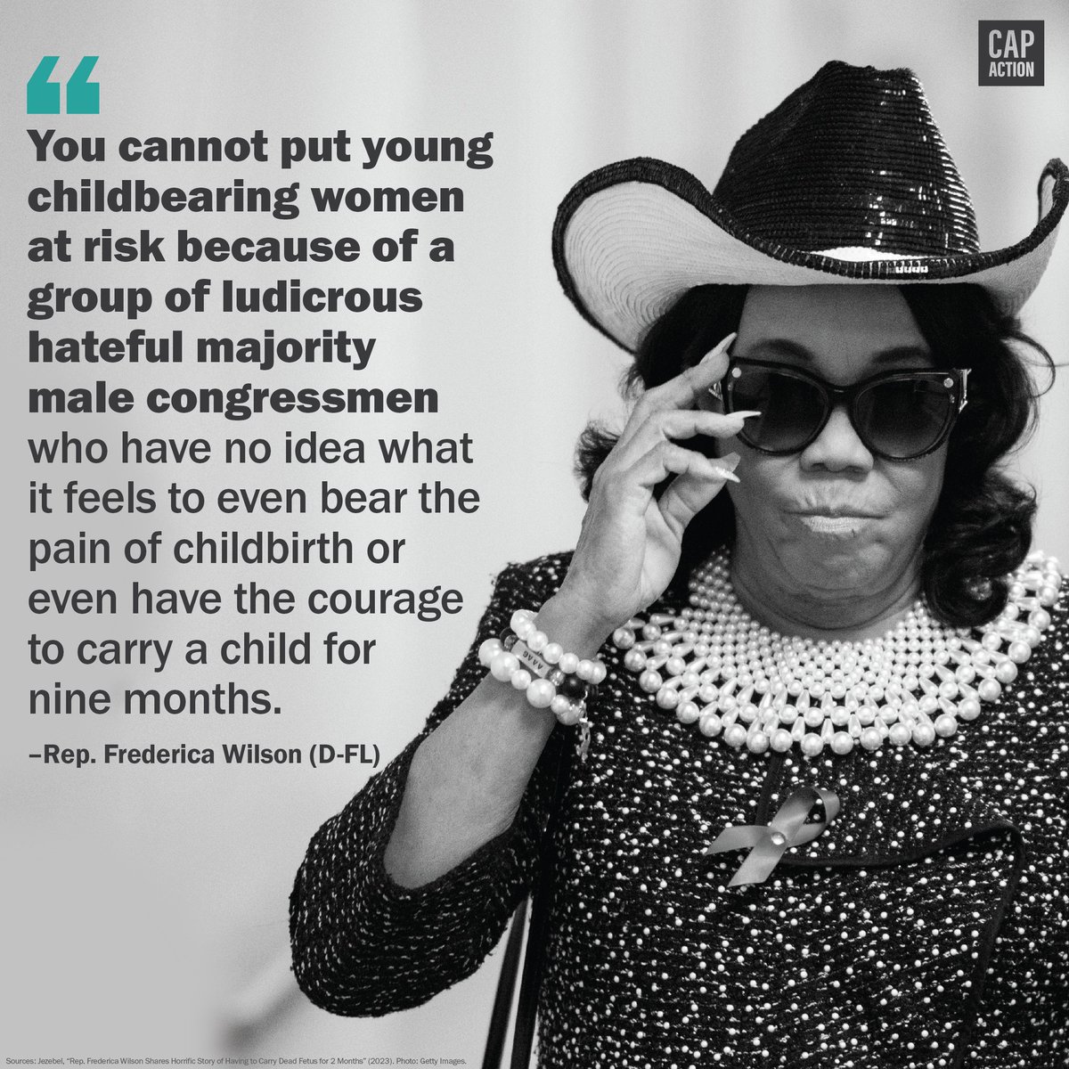 In case you still don't get it: 

A woman's choice to have an abortion is hers and hers alone.

#RoeVsWade #FredericaWilson
#WomensRightsAreHumanRights