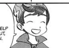 half of his character arc is his hair