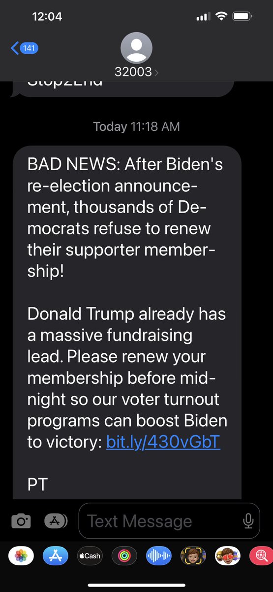 The #badnews is that #dems think #Biden is a good choice, #Kamala. #Progressiveswantprogress so if we are electing an old white man, we want #bernie! #fucktrump