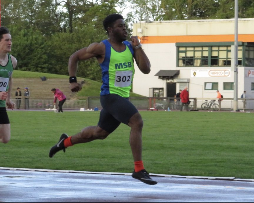 A triumphant day for Nkem Onwumereh in Germany! Nkem ran a super 10.75s in the 100m final and then went on to smash his first leg of the 4x100m relay, handing over the baton first, helping his team secure a qualification to the U20 championships in Jerusalem with a time of 41.16!
