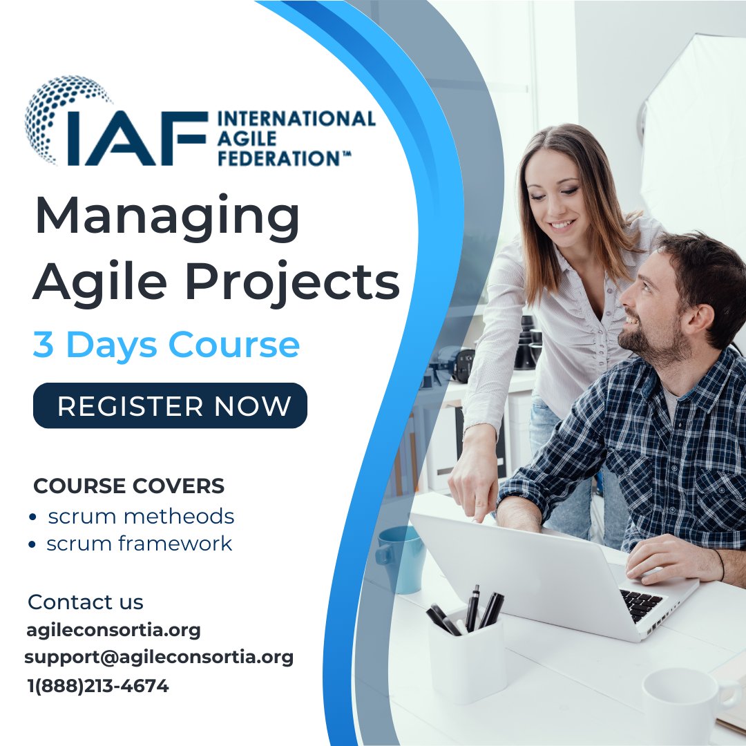 IIDM_Spain's tweet photo. How to Manage Agile Projects with Scrum Techniques. Register today online at https://t.co/02k7hIvat3 
#agilelearner, #agilemethodology, #agilelifecycle https://t.co/p6tQQYorb2