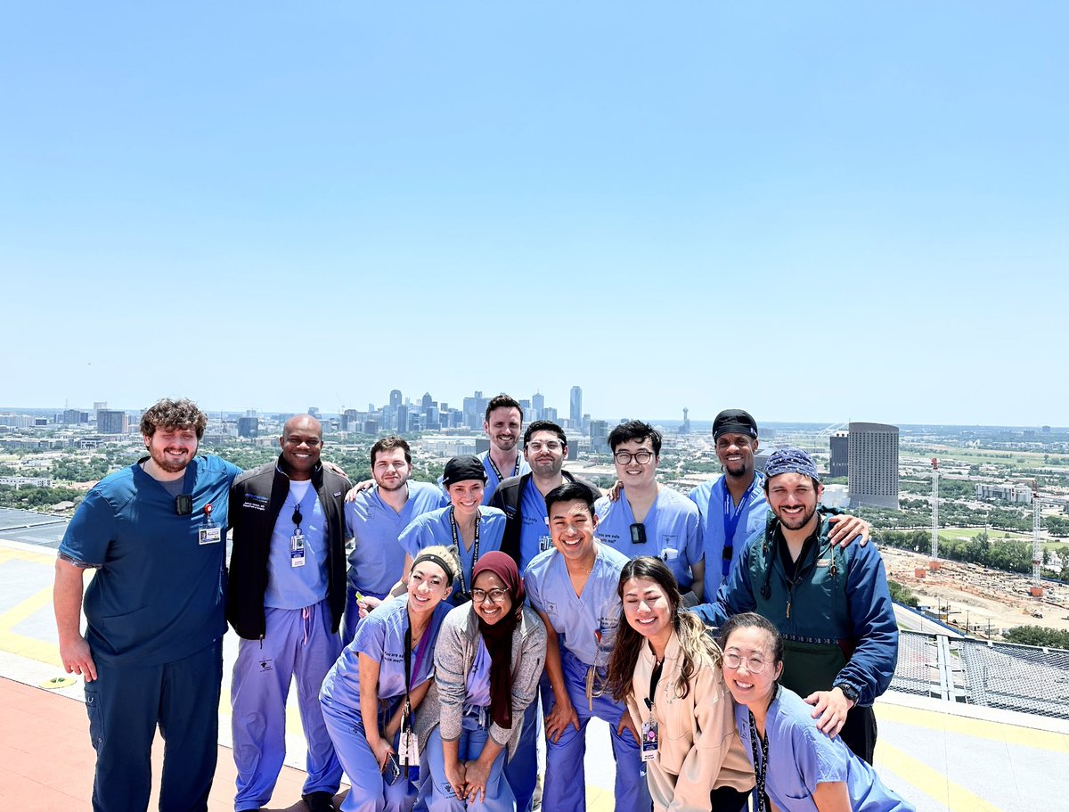 About to start my last week in trauma. It’s been a great experience. 
Big shout out to the surgery team! 

#EMresidency #Level1 #Trauma #OnCall #Parkland #UTSW