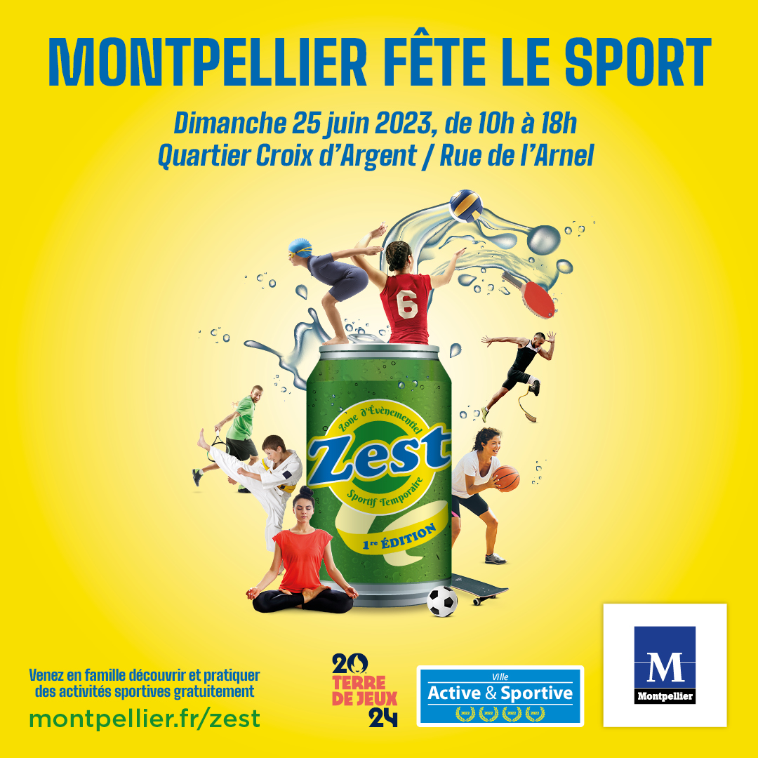 Toute la journée 📍 Croix d'Argent 
🎪 Village Olympique dans la cour du collège Croix d’Argent
🏈🏓⚽ Initiation à ➕60 sports collectifs, individuels, de glisse, d’opposition &amp; handisports
💦 Ouverture exceptionnelle de la piscine Jean Vivès
Programme 👉 bit.ly/42WL0X1