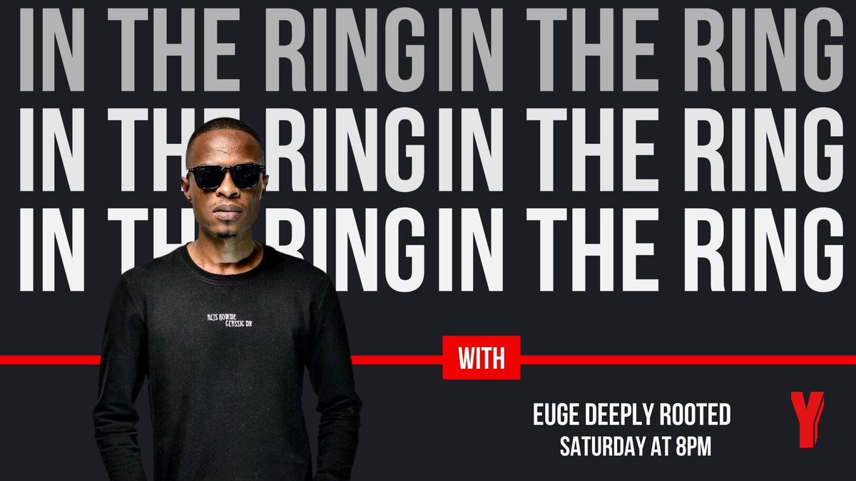 Yfm's tweet photo. Making his first appearance #InTheRing, give it up for @EugeSithole. Word has it on the streets that he plays the hottest music on the decks.

Let’s hear what he has to offer.
Azishe! 🔥🔥🔥 https://t.co/UedlYvZsec