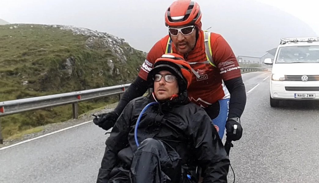 impact2andy's tweet image. Looking forward to getting back out on the @HaseBikes tandem with the legend Alex Gibson for the @challengingmnd sportive. Certainly going be hotter than the Outer Hebrides 
#inspiredbygibbo