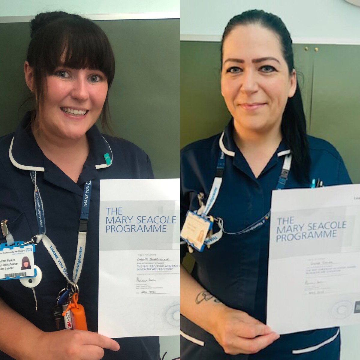 jom1403's tweet photo. Congratulations to our Halton OOHs Team Leaders on completing The Mary Seacole Programme 👏🏻👏🏻 https://t.co/LbPIWSydOl