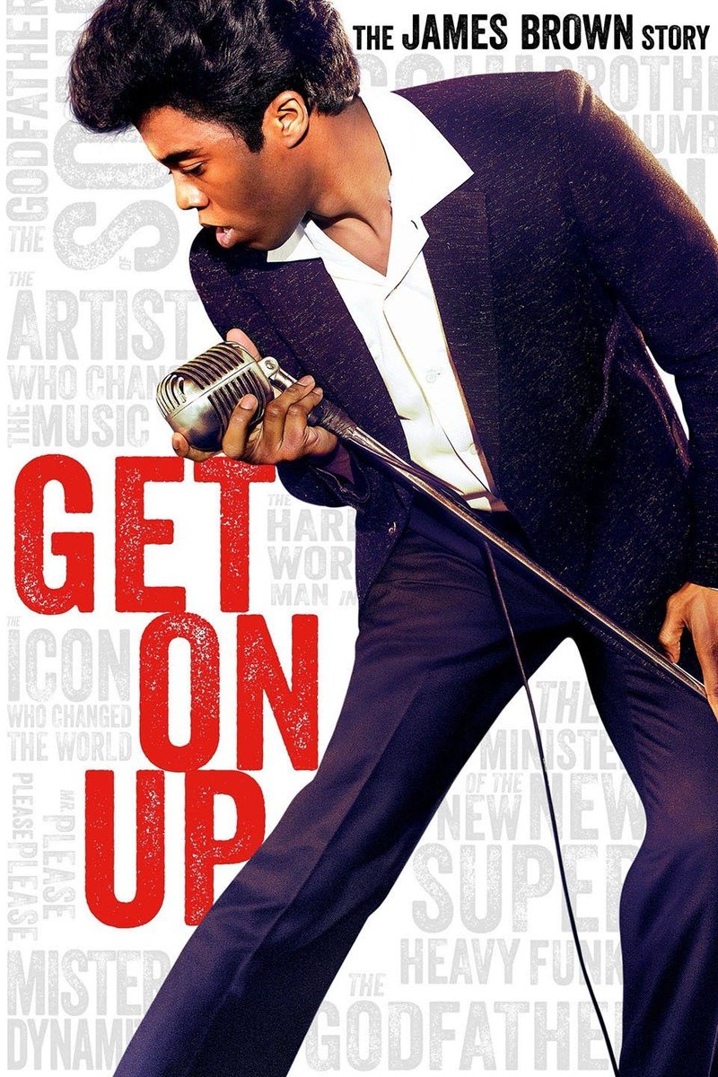 Chadwick Boseman played some major roles, including T’Challa in Black Panther. James Brown in Get on Up is my absolute fav though. https://t.co/7gyuAXXkaY