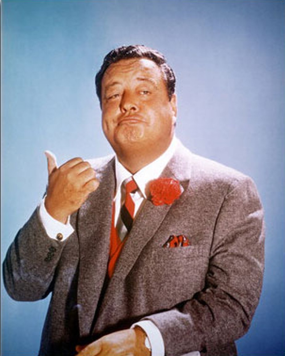 American entertainer #JackieGleason died from cancer #onthisday in 1987. #TheHoneymooners #comedy #actor #writer #composer #conductor #TheHustler #SmokeyandtheBandit #TonyAward #trivia