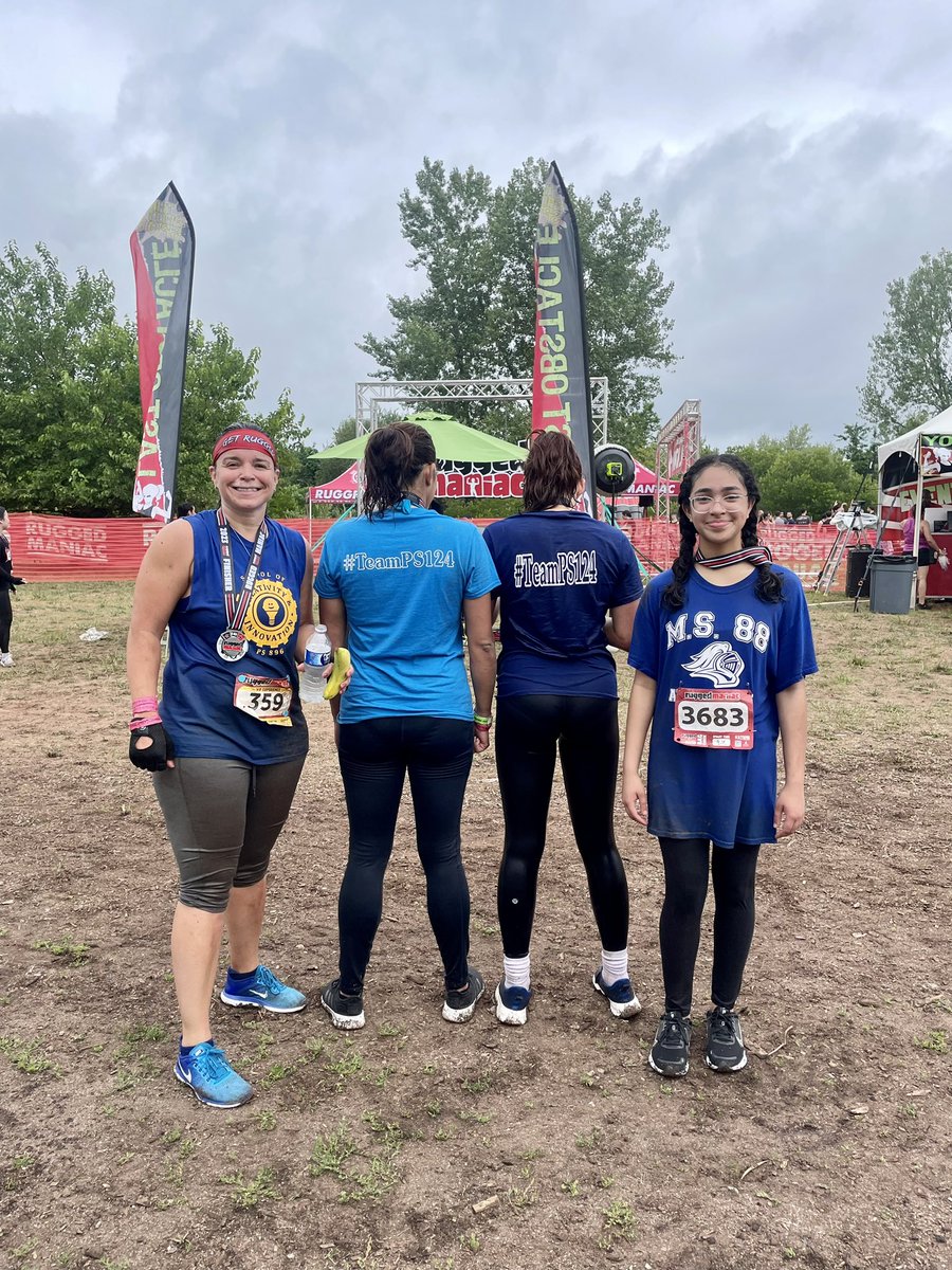 Principal Rodriguez-Rivera@896 (@ruthrodzrivera) on Twitter photo Teamwork makes the dream work! D15 #RuggedManiac team. <a href="/NYCDOED15/">District 15 Brooklyn</a> <a href="/BrooklynMs88/">MS88_Brooklyn</a> #TeamPS124 Teamwork makes the dream work! D15 #RuggedManiac team. <a href="/NYCDOED15/">District 15 Brooklyn</a> <a href="/BrooklynMs88/">MS88_Brooklyn</a> #TeamPS124