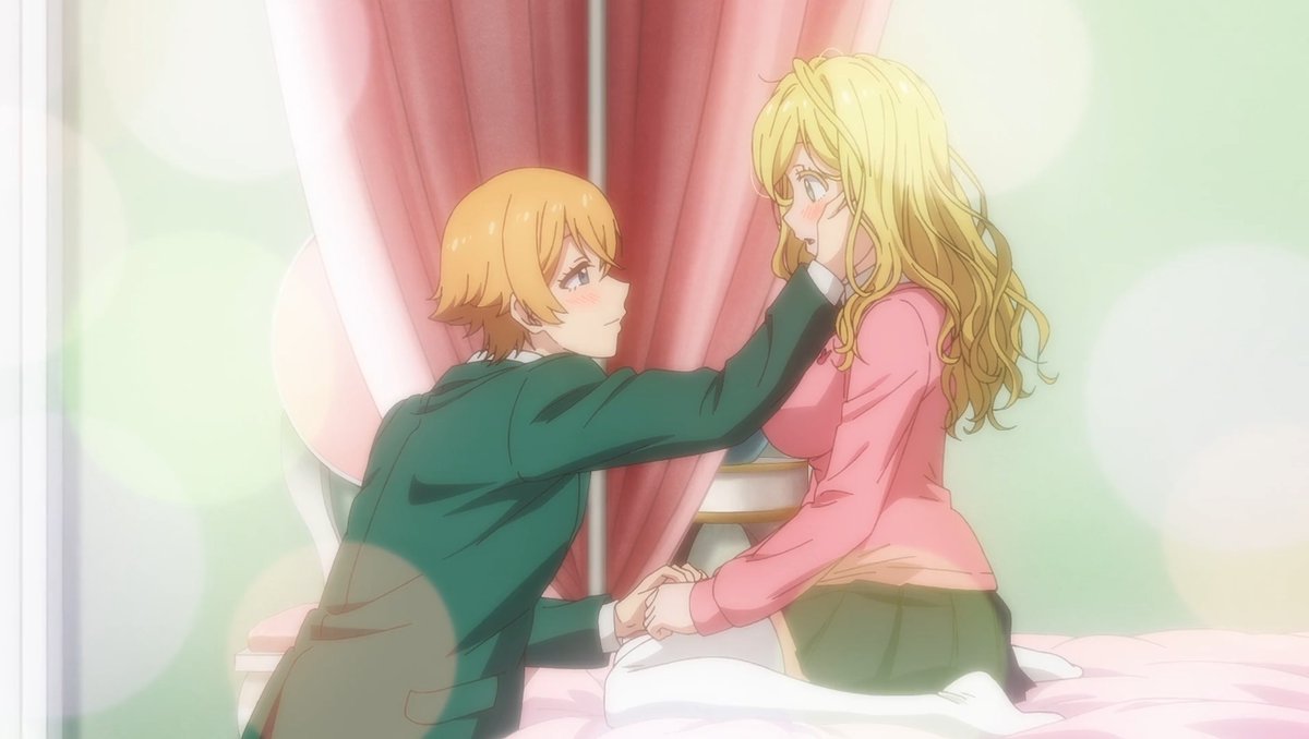 ManlyTear428's tweet photo. The Carol &amp; Kousuke part they didn't show you in Tomo-chan is  Girl 🤫 https://t.co/56SQcipUrN