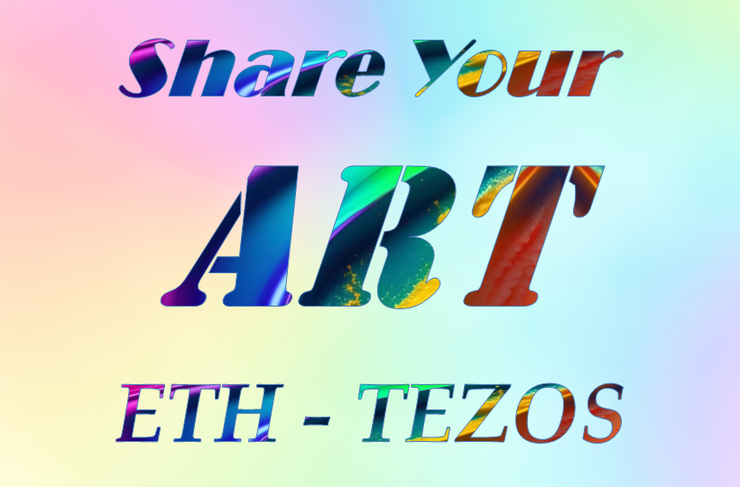 Share / Show / Shill

Your or your friend's

NFT - ART  -  workpiece - ARTwork

eth ethereum tezos xtz  solana sol polygon matic bnb cardano cnft

opensea blur pfp objkt  drop post  editions abstract 3d or 2d pixel illustration quote rt  retweet comment tag your fam