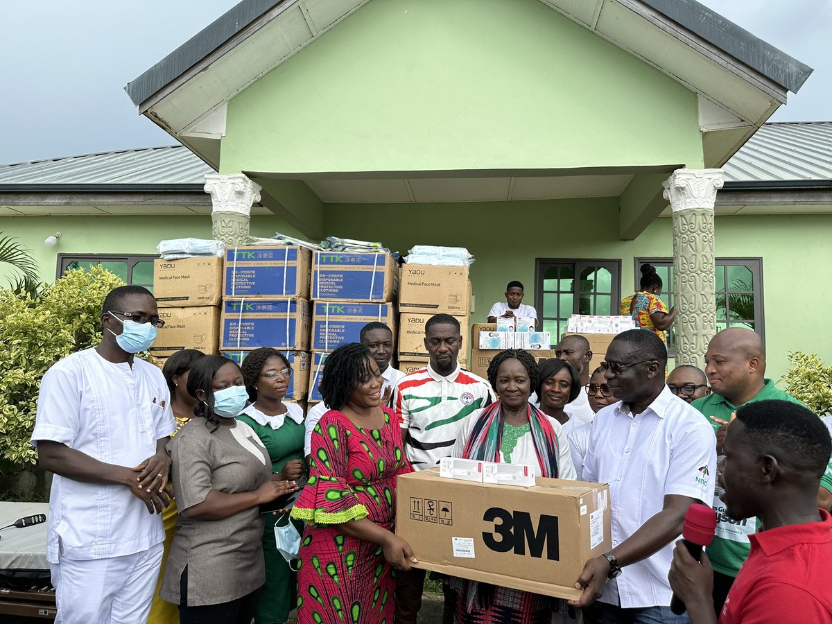 S_OkudzetoAblak's tweet photo. It’s not all about votes; the health of the good people of Assin North matters to us. https://t.co/naOtlRJgI9