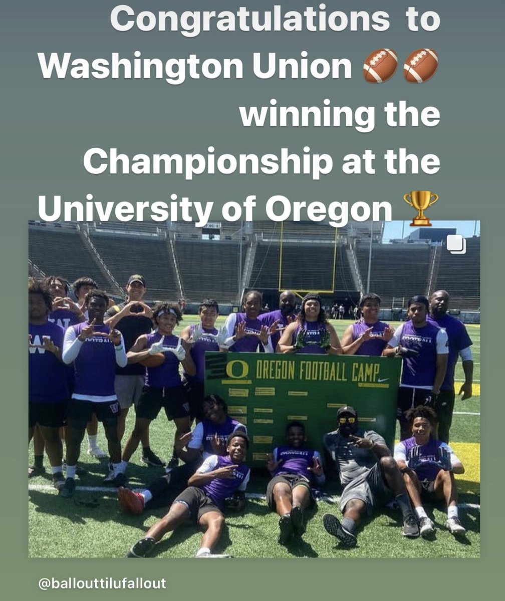 ReginaldFelder4's tweet photo. Proud of my Boy @FelderKado and the Washington Union High Football Team & Coaching Staff for going to Eugene, Oregon and Winning the Ship 7 V7!‼️🏆@mya_felder5 @FelderTaja @DalenDayday @FELDERFAM6
#CaliforniaAllStateLinebacker #2024 #ThreeStar⭐️ #KadoFelder https://t.co/F3YbeH2RCP