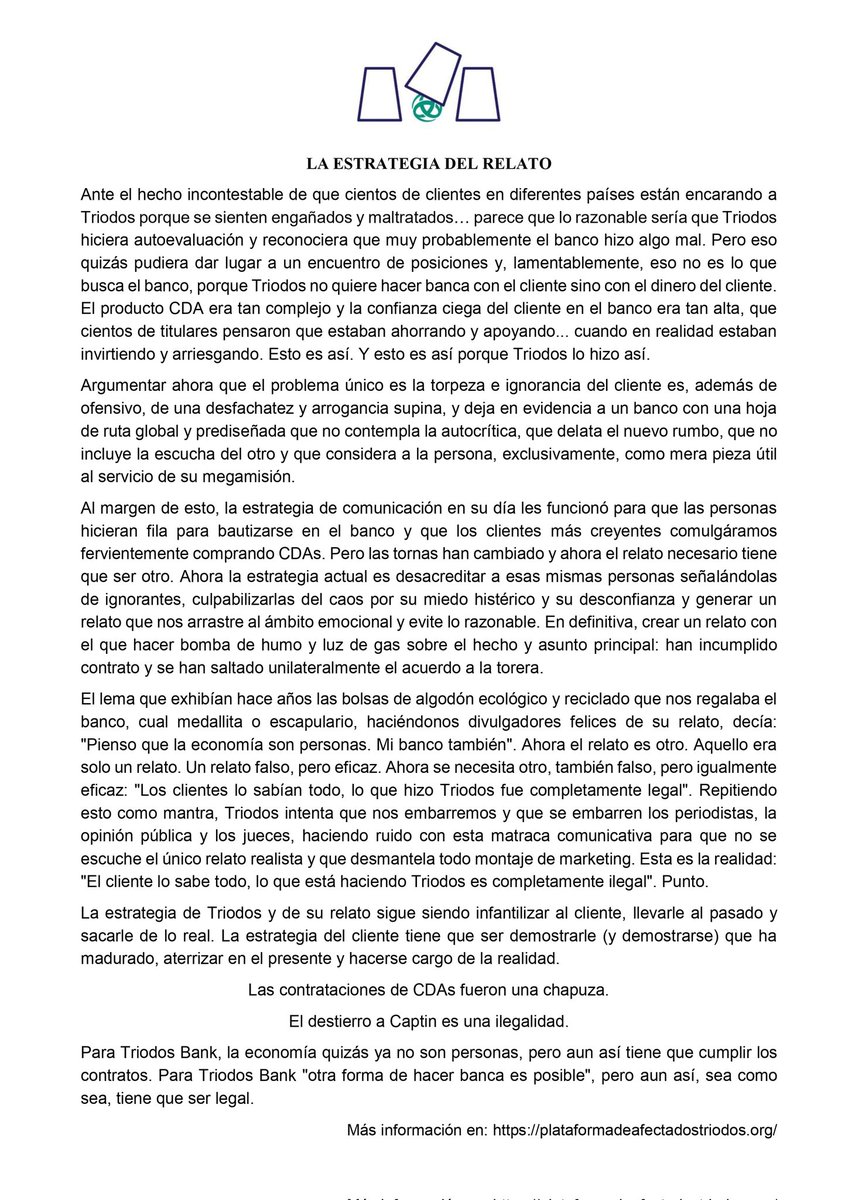 M_Masjuan_Gusi's tweet image. Así es gracias @jsshgnt
#captin es solo un disfraz para no reconecer su error de la falta de #etica y #Transparency de #triodosbanc @triodoses @TriodosNL @triodosuk @FundTriodos 
 devolvernos lo que es nuestro
Y no obligarnos a especular 
#Justicia #Rijpkema #triodoscda #CDA