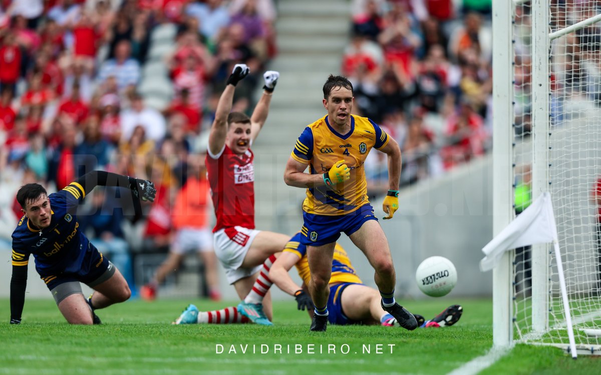 He knew it was going in... Check the action from today's All-Ireland Senior Football Championship Preliminary quarter final match between Cork 1-14 (17) - Roscommon 0-16 (16) on the website: davidribeiro.net/mens-gaelic-fo…