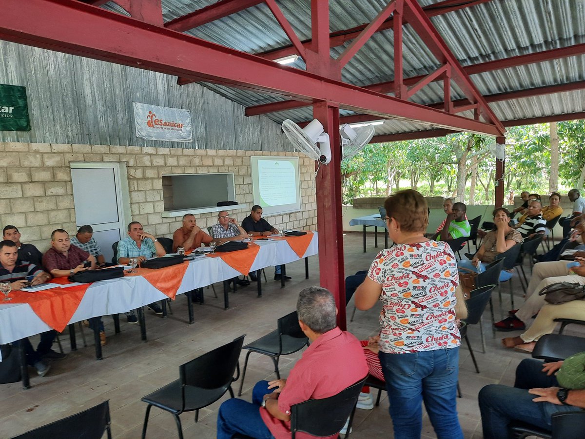 eaa_30Noviembre's tweet photo. Balance de la Zafra 2022-2023 en la @eaa_30Noviembre. Participan @RicardoArtemisa, @jose740902, @GAzcuba, @WilianLicourt 
#Cuba #Azucareros #AtacArtemisa https://t.co/wMhrNFuJHc