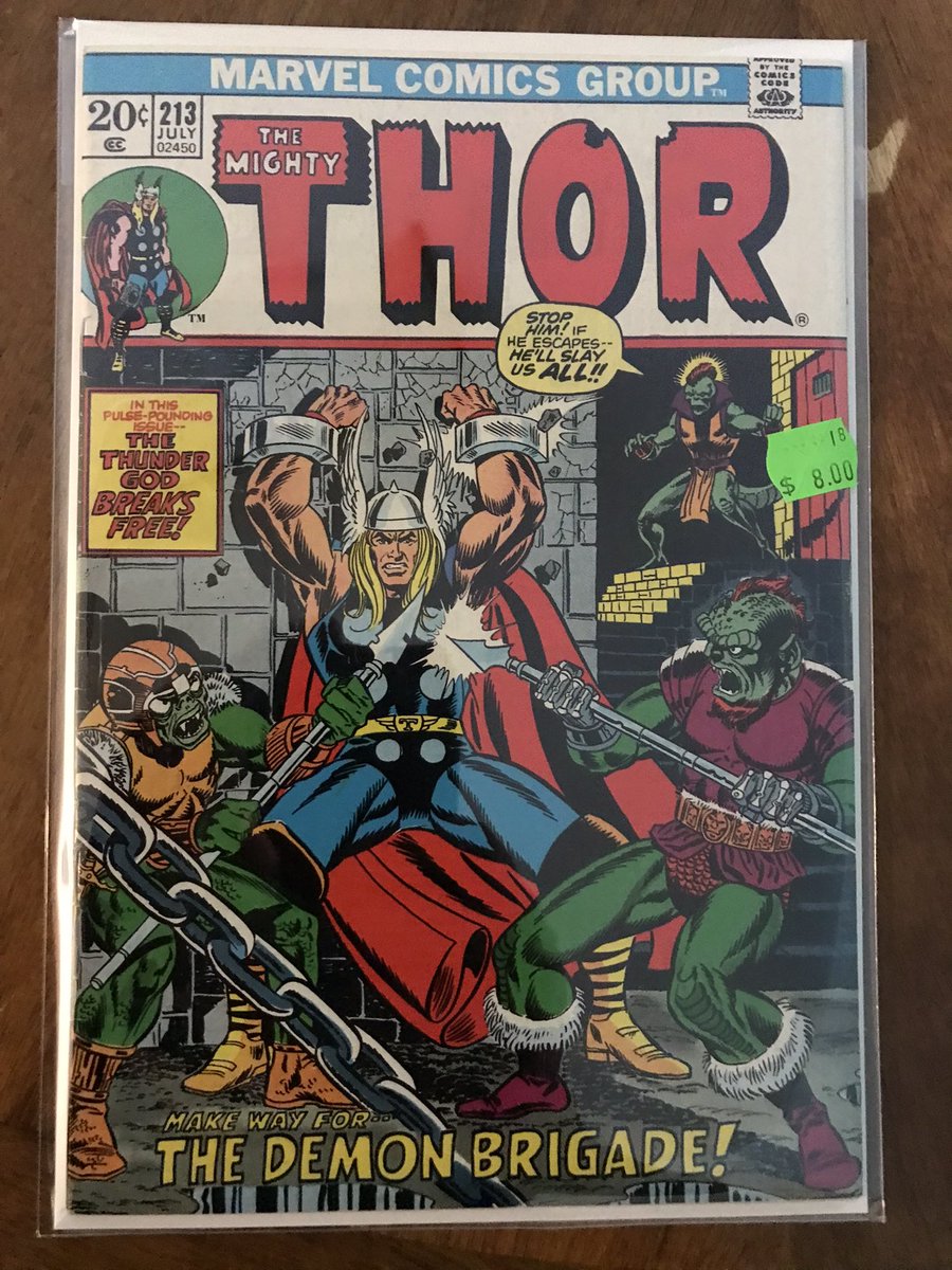 RT @salsdad2018: Another Starlin cover. Half price only $4! #Thor https://t.co/6KraaM2MUD